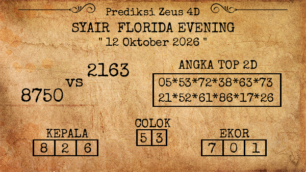 Prediksi Florida Evening