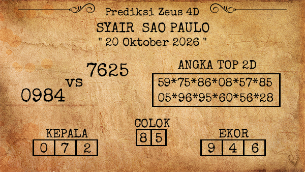Prediksi Sao Paulo