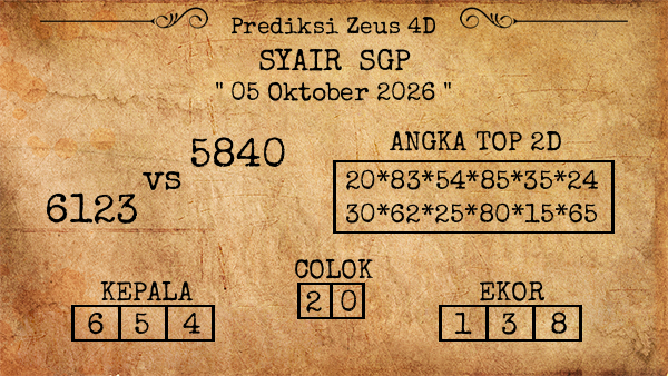 Prediksi SGP